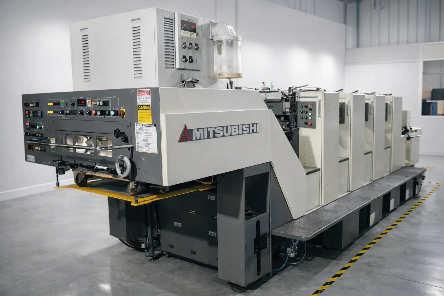 In-house offset press machinery